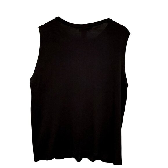 MadRag Sleeveless Top Amazing Graphic Tee Size 2XL Black Gold NWT - Picture 4 of 7